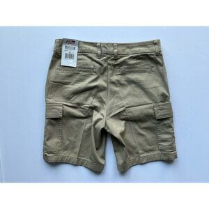 Dickies Women’s Perfectly Slimming Cargo Shorts Size 8 - Khaki, Relaxed Fit FLEX